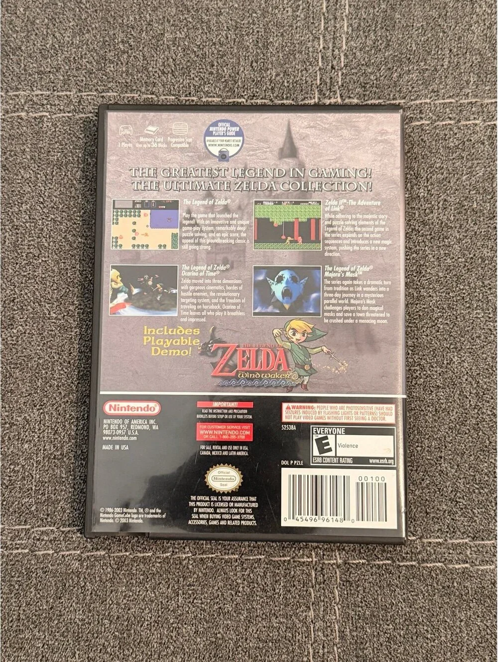 Zelda Collectors Edition for Nintendo GameCube